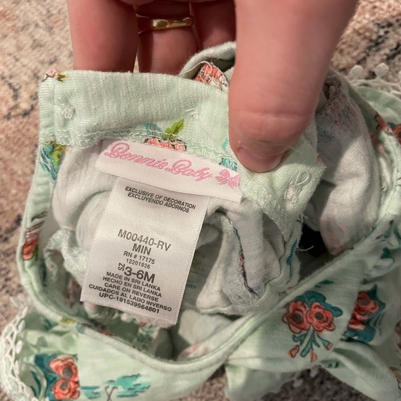 Bonnie Baby Flamingo Romper - Picture 3 of 3